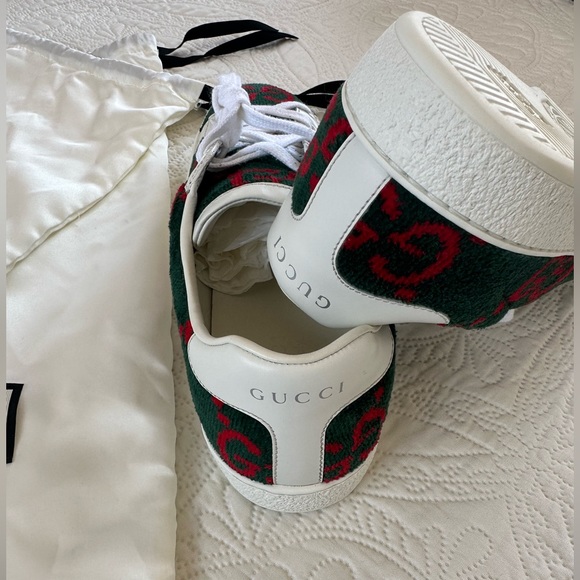Gucci ace GG terry cloth sneakers - Picture 6 of 6